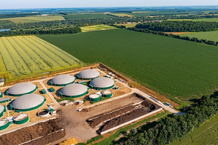 Biomass energy facility